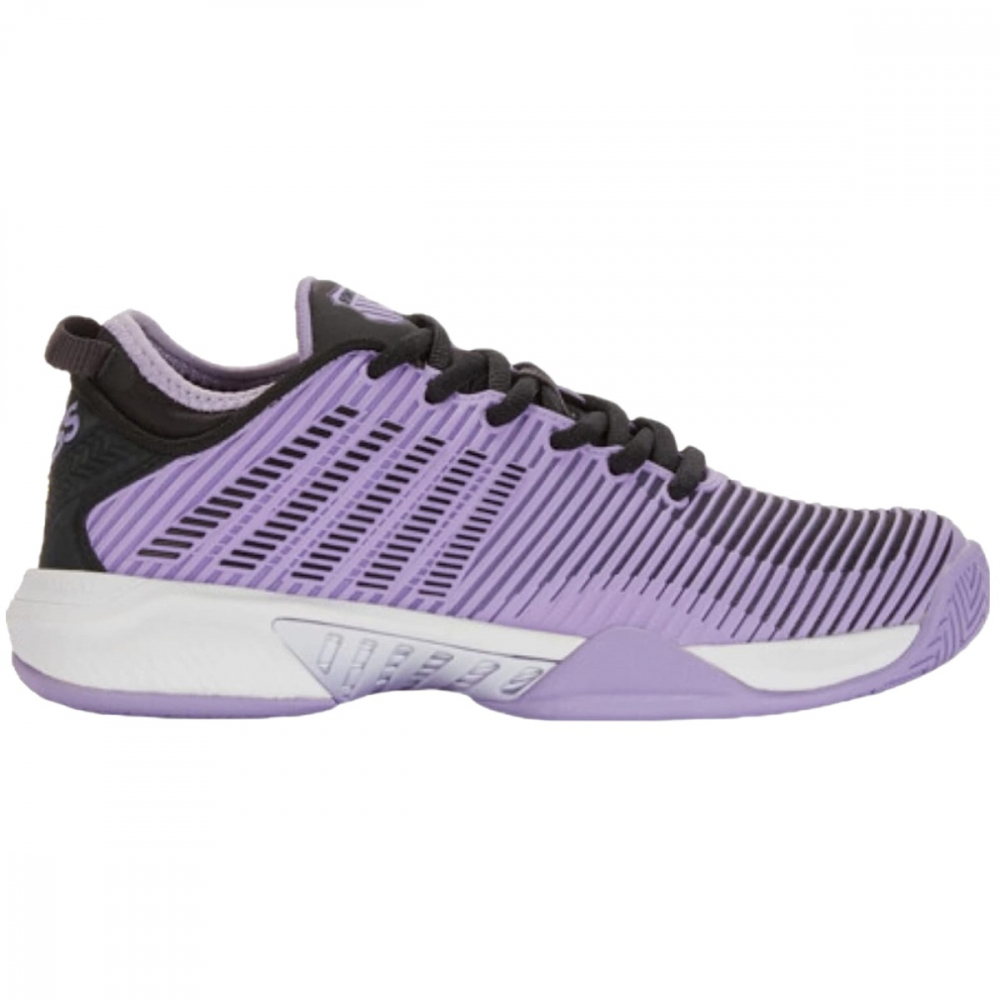 96615-502 K-Swiss Women's Hypercourt Supreme Tennis Shoes (Purple Rose/Moonless Night/White)