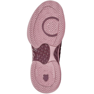 96615-516 K-Swiss Women's Hypercourt Supreme Tennis Shoes (Grape Nectar/Cameo Pink) - Sole