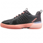 96988-007 K-Swiss Ultrashot 3 Women's Tennis Shoes (Asphalt/Peach Amber/White) - Left