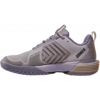 96988-028 K-Swiss Women's Ultrashot 3 Tennis Shoes (Raindrops/Paisley Purple/Moonless Night)