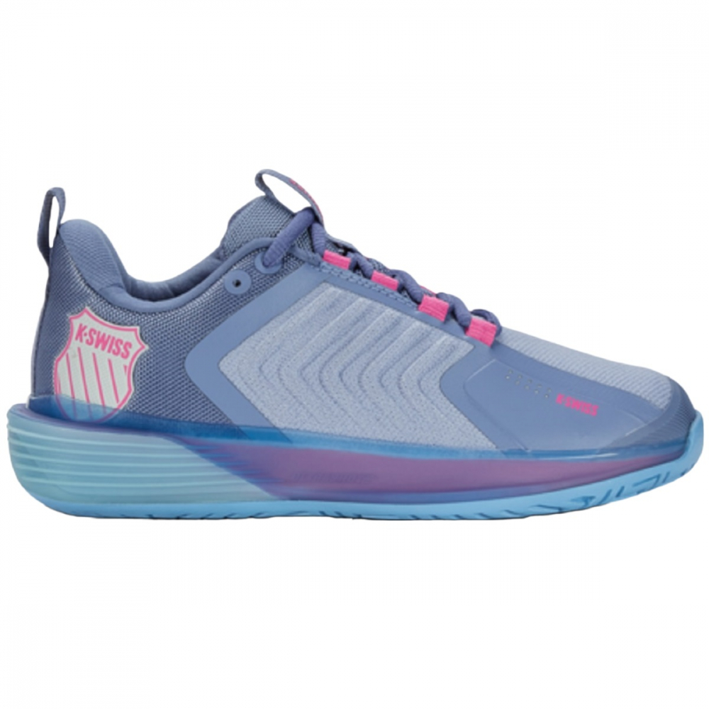 96988-093 K-Swiss Women's Ultrashot 3 Tennis Shoes (Infinity/Blue Blizzard/Heritage Blue)