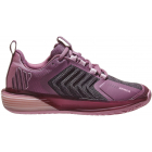 K-Swiss Women’s Ultrashot 3 Tennis Shoes (Grape Nectar/Cameo Pink) -