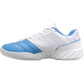 96989-454 K-Swiss Women's Bigshot Light 4 Tennis Shoes (Silver Lake Blue/White/Orchid Pink)