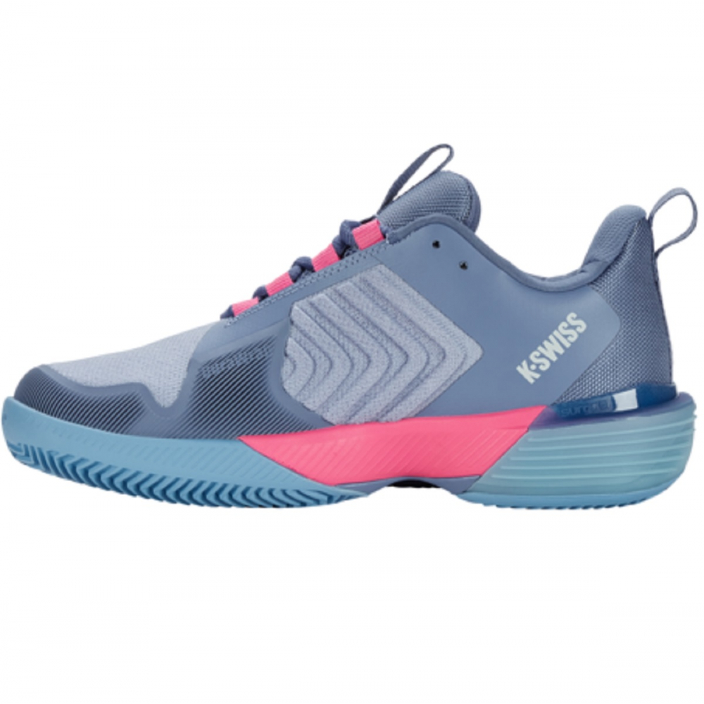 98415-093 K-Swiss Women's Ultrashot 3 HB Tennis Shoes (Infinity/Blue Blizzard/Heritage Blue) - Left