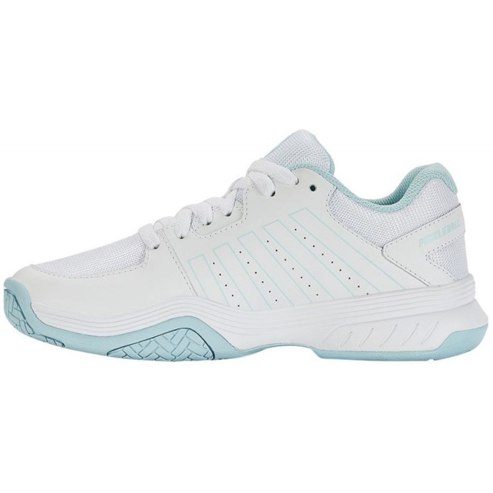 98552-175 K-Swiss Women's Court Express Pickleball Shoes (White/Blue Glow)