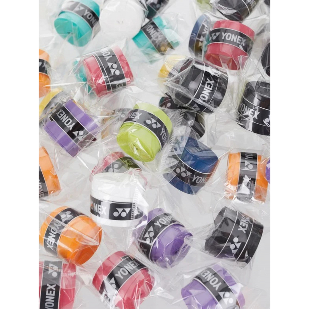 AC102-60A Yonex Super Grap Overgrip 60-Pack (Assorted Colors)