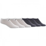 Adidas Men's Superlite Low Cut Socks, White/Black (6-Pair)