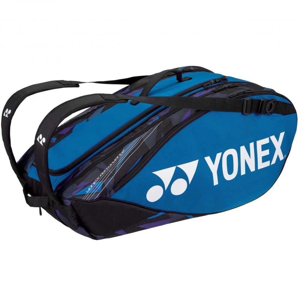 BAG92229FB Yonex Pro 9 Racquet Tennis Bag (Fine Blue)