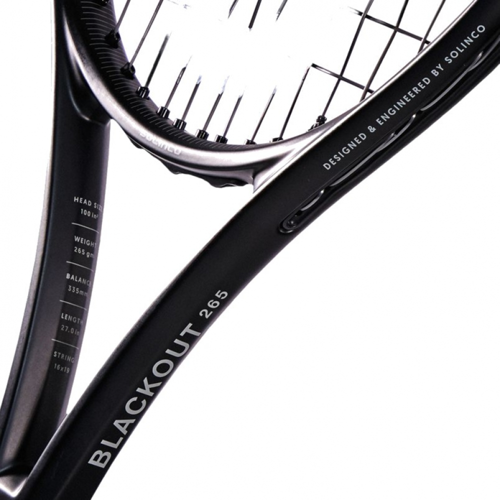 Solinco Blackout 265 (100) Tennis Racquet