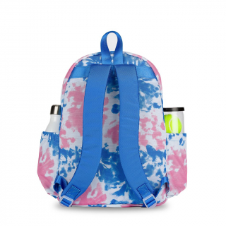 BLTBP219 Ame & Lulu Big Love Kid's Tennis Backpack (Blue/Pink Tie Dye)