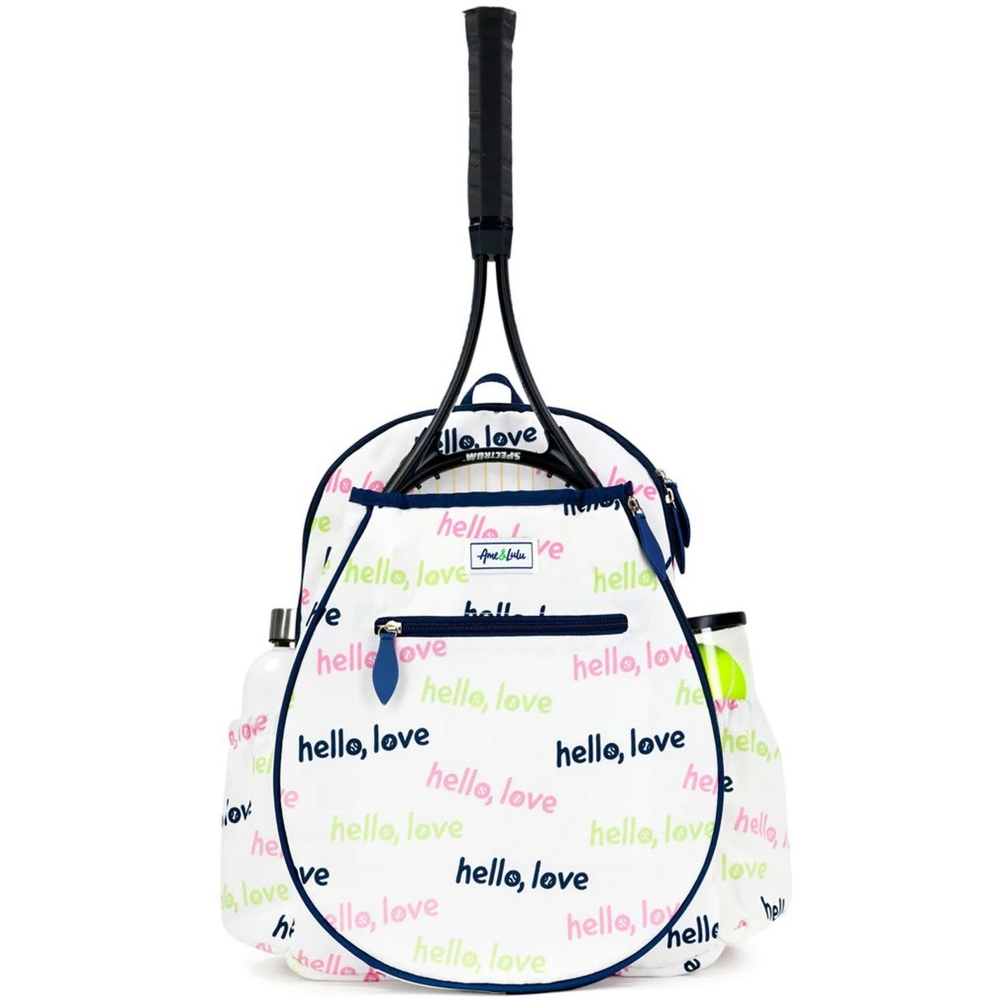 BLTBP279 Ame & Lulu Big Love Tennis Backpack (Hello Love)