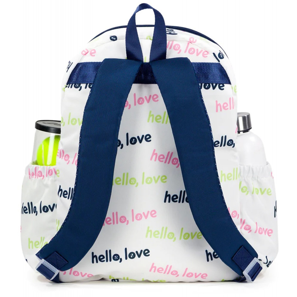 BLTBP279 Ame & Lulu Big Love Tennis Backpack (Hello Love)