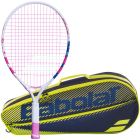 Babolat B’Fly Girl’s Yellow Club Tennis Starter Kit - Ages 3 to 12 -