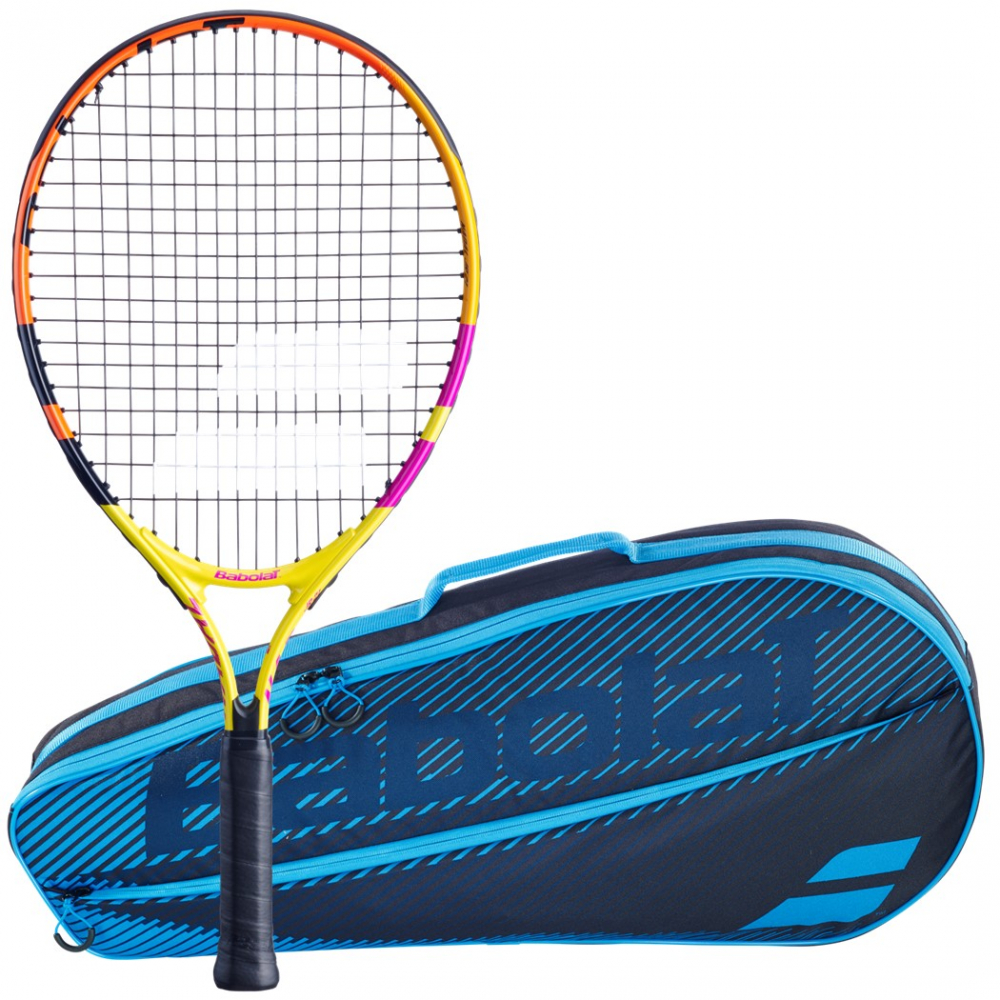 Babolat Nadal Junior Blue Club Tennis Starter Kit - Rafa Edition - Ages 3 to 12