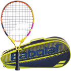 Babolat Nadal Junior Yellow Club Tennis Starter Kit - Rafa Edition - Ages 3 to 12 -