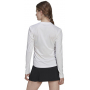 HH7700 Adidas Women's FreeLift Long Sleeve Tennis Tee (White)