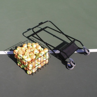 CECCM Mini Coach's Collapsible Cart for Tennis & Pickleball