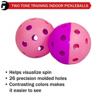 CIPTD10 Gamma Two Tone Indoor Pickleball Training Balls (12-Pack)