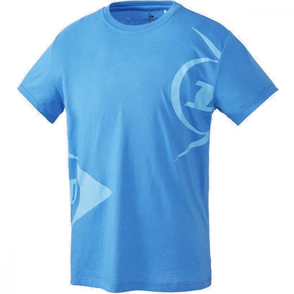 CTSD-BL Dunlop Men's Club Tee Side D Shirt (Blue)