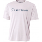 Do It Tennis Unisex Performance Crew Neck Tennis T-Shirt (Random Color) -