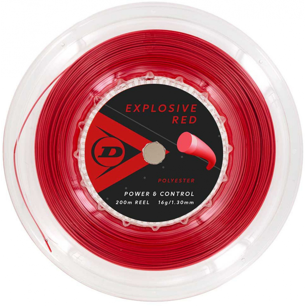 ERSR17 Dunlop Explosive Red 17g Tennis String (Reel)