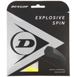 EXSS16-YLW Dunlop Explosive Spin Yellow 16g Tennis String (Set)