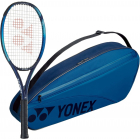 Yonex EZone Ace 7th Gen Tennis Racquet + 3pk Bag (Sky Blue) -
