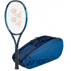 Yonex EZone Ace 7th Gen Tennis Racquet + 6pk Bag (Sky Blue) -