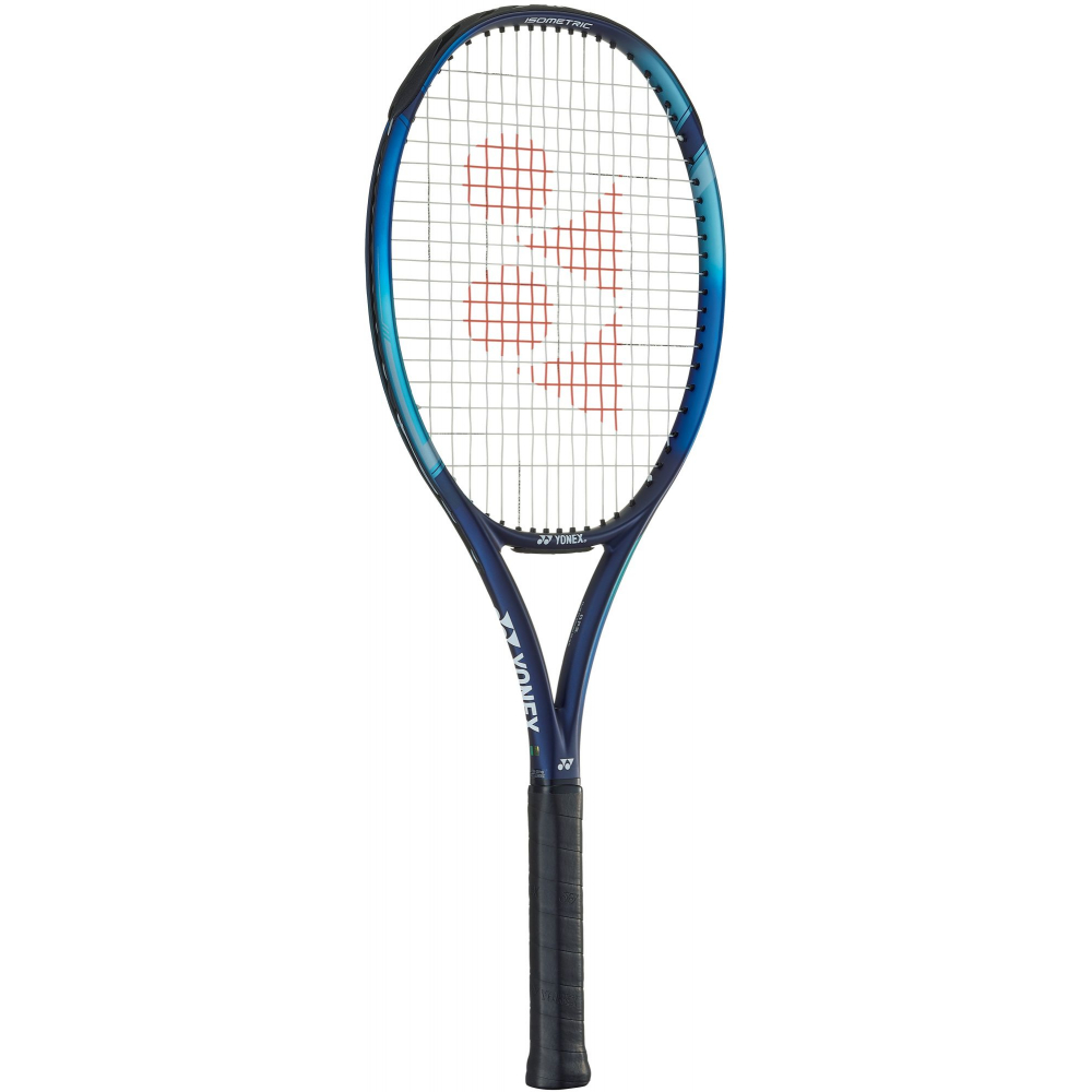 EZoneAce-BAG42326SB Yonex EZone Ace 7th Generation Sky Blue Tennis Racquet + Team 6 Racquet Tennis Bag Starter Bundle (Sky Blue)