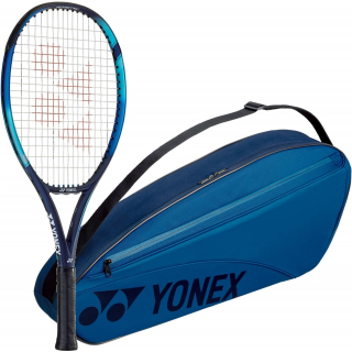 EZoneJr7G-BAG42323SB Yonex Junior EZone 7th Gen Tennis Racquet + 3pk Bag (Sky Blue)