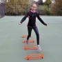 FAH Adjust-a-Hurdle Hurdles for Tennis Speed Training Drills (Set of 4)