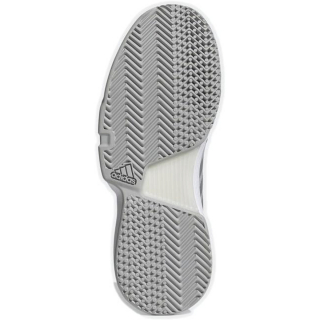 FX1525 Adidas Women's CourtJam Bounce Tennis Shoe (Core Black/Silver Metallic/Grey Two)