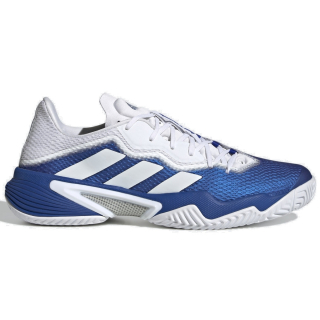 FZ3936 Adidas Men's Barricade Tennis Shoes (Royal Blue/Cloud White/Silver Metallic)