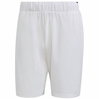 GH7222 Adidas Men's Club Stretch Woven Tennis Shorts 7 Inch (White)