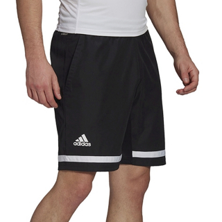 GL5400 Adidas Men's Standard Club Tennis Shorts 9 Inch (Black/White)