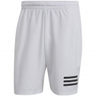 Adidas Men’s Club 9 Inch 3 Stripe Shorts (White/Black) -