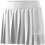 GL5469 Adidas Women's Club Tennis Pleatskirt (White/Grey)