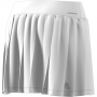 GL5469 Adidas Women's Club Tennis Pleatskirt (White/Grey)