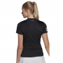 GL5530 Adidas Women's Standard Club Tennis Tee (Black/White)