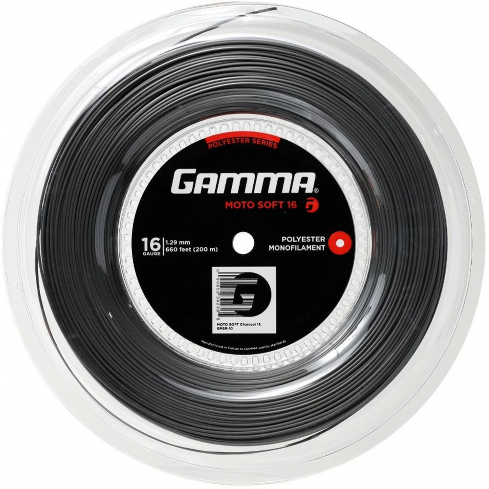 GMSR10 Gamma Moto Soft 16g Tennis String (Reel)