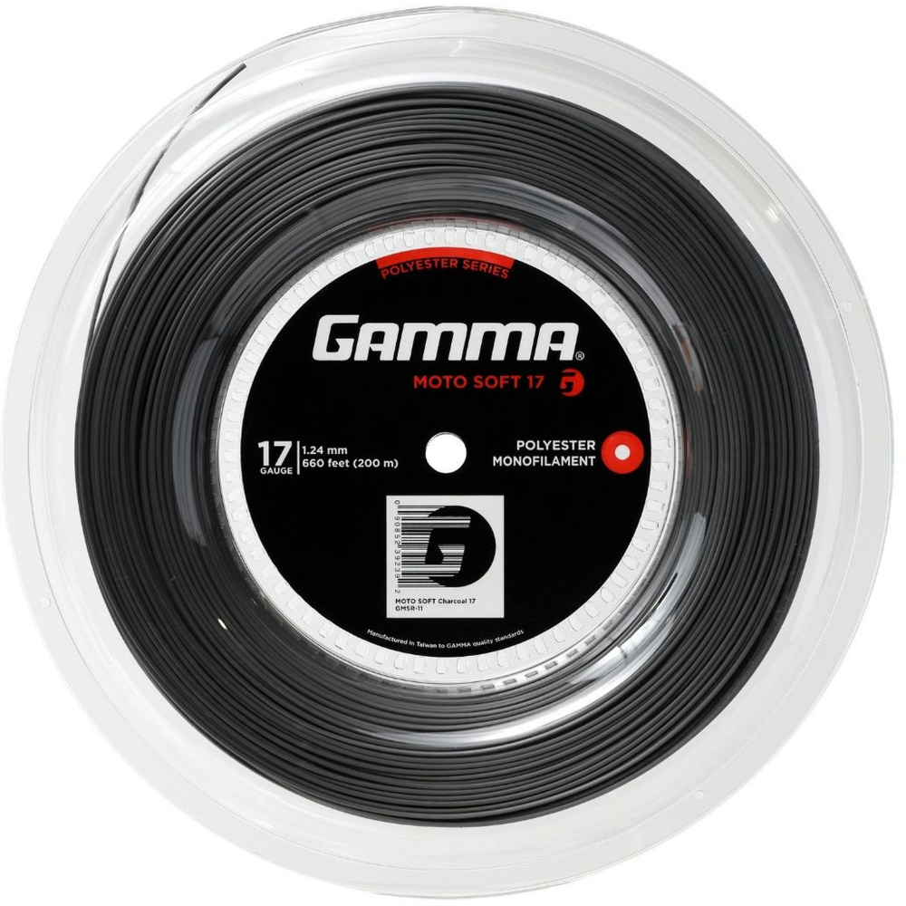GMSR11 Gamma Moto Soft 17g Tennis String (Reel)