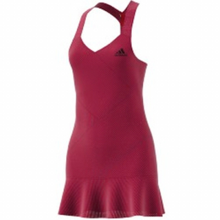 GQ8929 adidas Women's Tennis Y-Dress Primeblue Aeroready (Scarlet/Black)