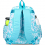 GTBP234 Ame & Lulu Game On Tennis Backpack (Aqua Tie Dye)