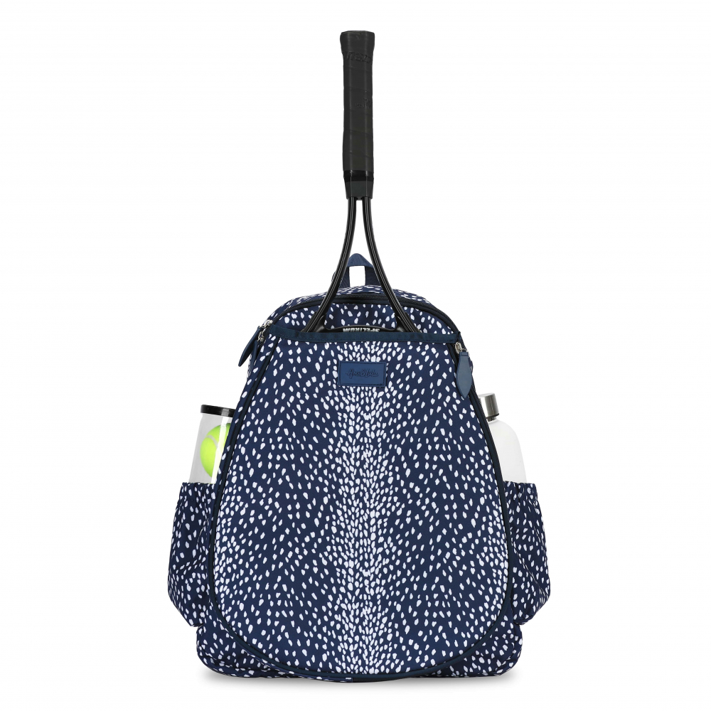 Ame & Lulu Game On Tennis Backpack (Navy Antelope) front