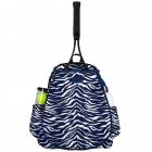 Ame & Lulu Game On Tennis Backpack (Navy Tiger Stripe) -