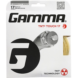 GTCCH11 Gamma TNT2 Touch 17g Tennis String (Set)