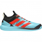 Adidas Men’s Adizero Ubersonic 4 Clay Court Tennis Shoes (Pulse Aqua/Core Black) -