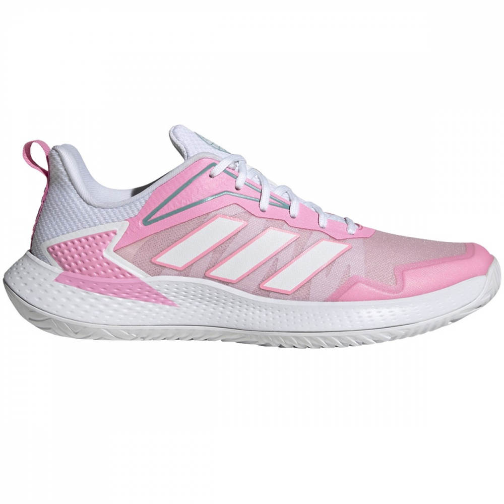 GV9529 Adidas Women's Defiant Speed Tennis Shoes (Clear Pink/White/Beam Pink) - Right