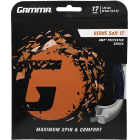 Gamma AMP Verve Soft Blue/Black 17g Tennis String (Set) -