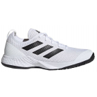 Adidas Men’s CourtFlash Tennis Shoes (White/Core Black) -